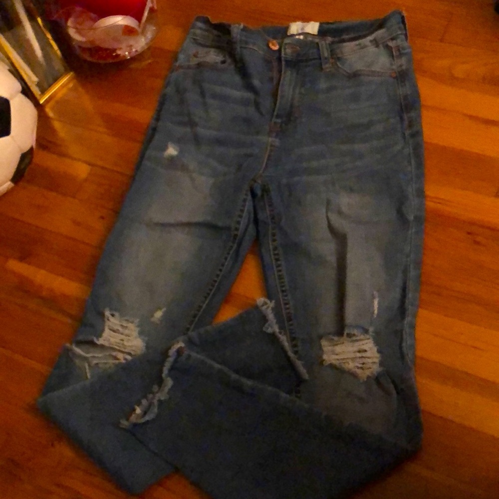Hi rise Medium wash jeans